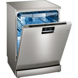 Siemens SN277I01TG 14 place Freestanding Dishwasher in silver inox