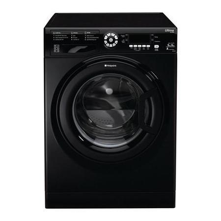 Hotpoint SWD9667K 9kg Wash 6kg Dry Freestanding Washer Dryer Polar Black