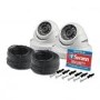 Box Open Swann PRO-H856 HD 1080p Dome Camera - Night vision up to 100ft - Twin Pack