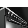 Smeg Symphony 110cm Dual Fuel Range Cooker - Black