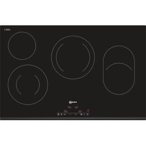 Ex Display - As new but box opened - Neff T11D83X2 80cm Wide Touch Control Four Zone Ceramic Hob - Black