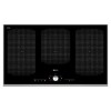 Neff T54T97N2 92cm Touch Control Five Zone Induction Hob With FlexInduction Zones Black