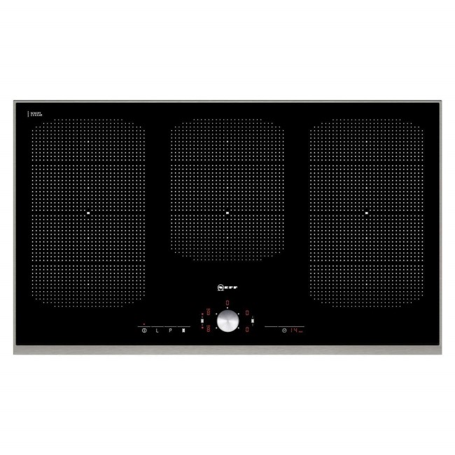 Neff T54T97N2 92cm Touch Control Five Zone Induction Hob With FlexInduction Zones Black