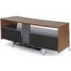 Off The Wall Curved 1300 Dark Wood TV Cabinet - Up to 55 Inch