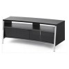 Off The Wall Curved 1300 High Gloss Black TV Cabinet - Up to 55 Inch
