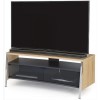 Off The Wall Curved 1300 Light Wood TV Cabinet - Up to 55 Inch