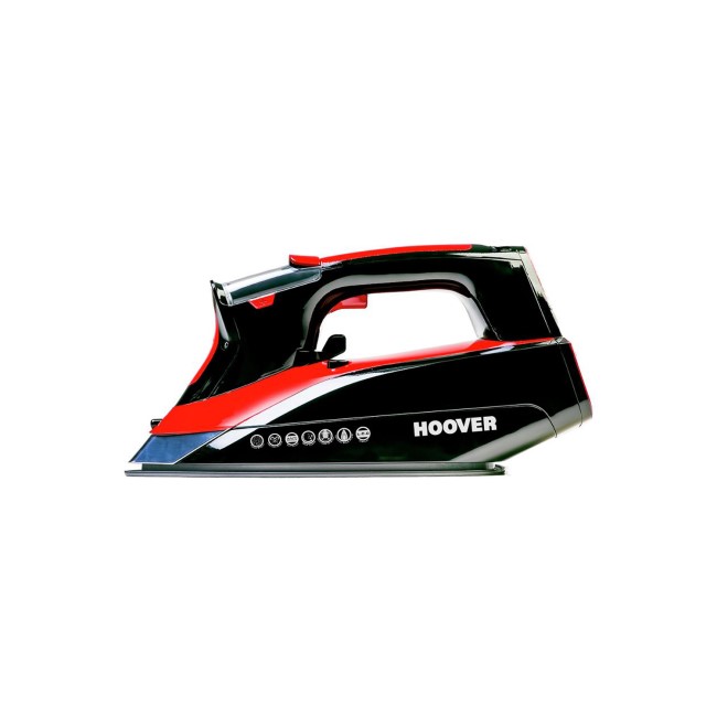 Hoover TID2500C LCD Ironjet Steam Iron Black & Red