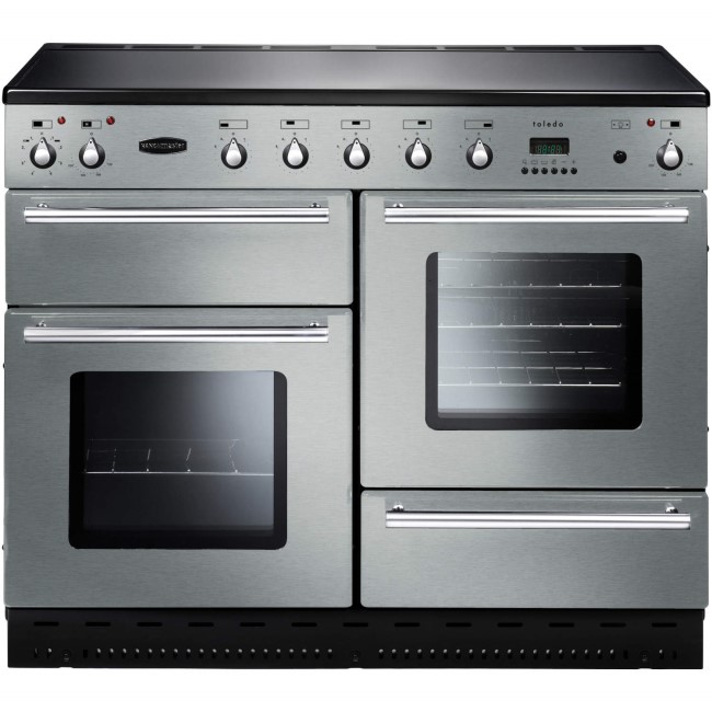 Rangemaster 88070 Toledo 110cm Electric Range Cooker With Induction Hob - Stainless Steel