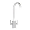 Astracast TP0769 Izar Twin Lever Waterfall Flow Tap in Chrome