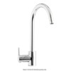 Astracast TP0772 Elera Single Lever Mixer Tap in Brushed Steel