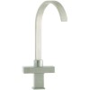 Astracast TP0774 Planar Twin Dial Single Flow Tap in Brushed Steel