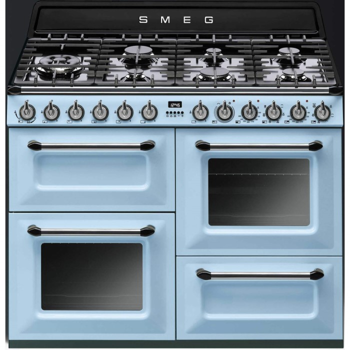 Smeg TR4110AZ Victoria Traditional 110cm Dual Fuel Range Cooker