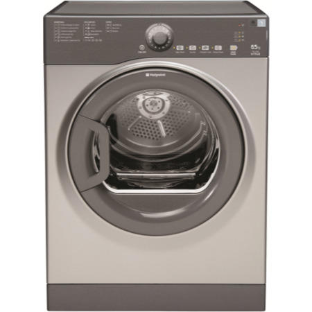 Ex Display - As new but box opened - Hotpoint TVYL655C6G 6.5kg Freestanding Vented Tumble Dryer - Grey