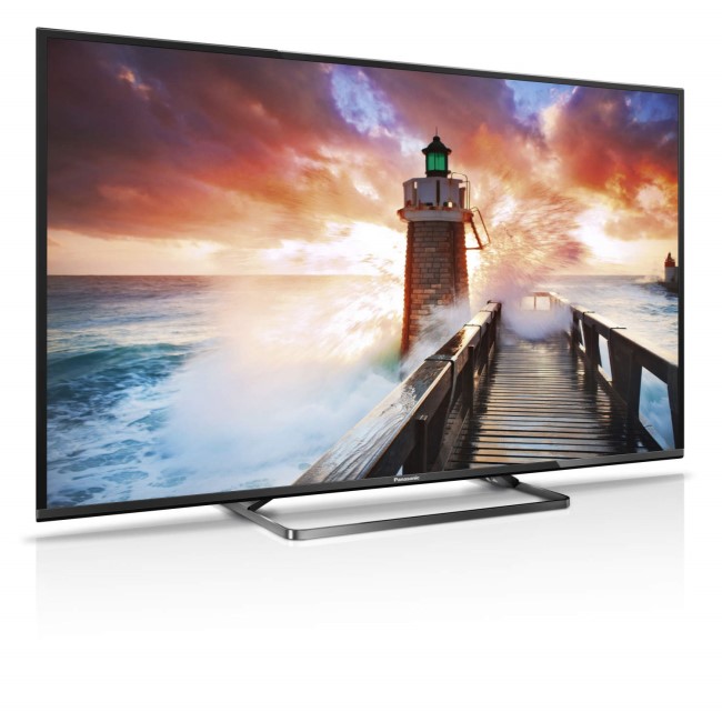 GRADE A3 - Panasonic TX-50CX680B 50 Inch Smart 4K Ultra HD LED TV - Freeview Not Working due to Aerial socket Damage.