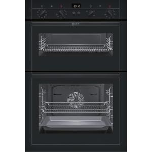 Neff U15M52S3GB Electric Built-in Double Oven - Black