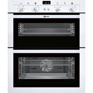 Neff U17M42W3GB Electric Built-under Double Oven - White