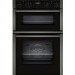Refurbished Neff N50 U1ACE2HG0B 60cm Double Built In Electric Oven Graphite