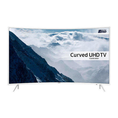 Samsung UE49KU6510 49" 4K HDR Ultra-HD Curved Smart LED TV 1600 PQI White