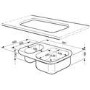 1.5 Bowl Chrome Stainless Steel Kitchen Sink - Smeg Alba