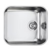 Smeg Alba Single Bowl Stainless Steel Chrome Kitchen Sink - UM45