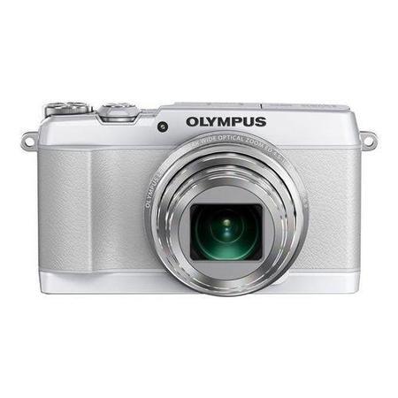 Olympus SH-1 Camera White 16MP 24xZoom 3.0Touch LCD FHD 25mm Wide