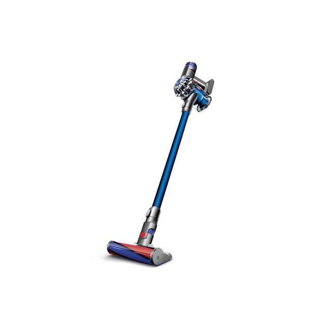 Dyson V6FLUFFY Total Clean Cordless Vacuum Cleaner Nickel And Red