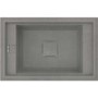 Reginox VECTOR130-TT 1.0 Bowl Regi-Granite Composite Sink Metaltek Titanium Grey
