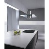 Elica VENEZIA 90cm Stainless Steel Ceiling Mounted Island Cooker Hood With Flat Glass Canopy