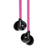 Veho 360  Earphones with flex &#39;anti&#39; tangle cord system - Pink