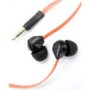 Veho 360 Earphones with flex 'anti' tangle cord system - Orange