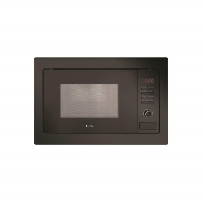GRADE A1 - CDA VM130BL 25L 900W Built-in Microwave Oven Black