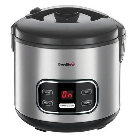 Breville VTP184 1.8lt Saute, Rice, Steam And Risotto Cooker S/s