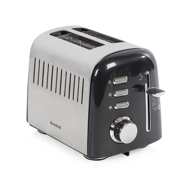 Breville VTT504 Aurora 2 Slice Toaster - Black