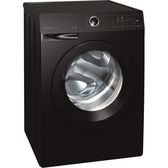 Gorenje W8543LB 8kg 1400rpm Freestanding Washing Machine - Black