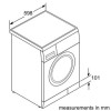 Bosch WAE24377GB White 7kg 1200rpm Freestanding Washing Machine