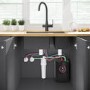 Black 4 in 1 Boiling and Filtered Water Kitchen Mixer Tap - Pronto Wallace 