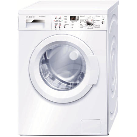 GRADE A2 - Light cosmetic damage - Bosch WAQ283S0GB Exxcel VarioPerfect 8kg 1400 Spin Freestanding Washing Machine - White