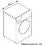 GRADE A1 - Bosch WAW28750GB 9kg 1400rpm ActiveOxygen Freestanding Washing Machine White