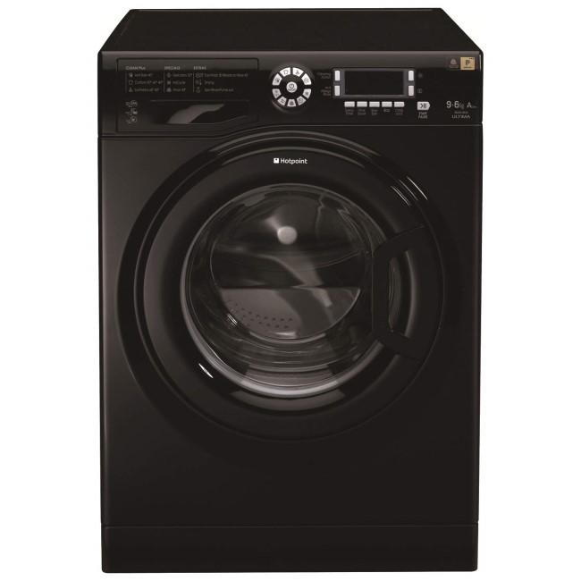 Hotpoint WDUD9640K 9kg Wash 6kg Dry 1400rpm Freestanding Washer Dryer-Black