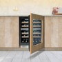 Caple Sense Premium 35 Bottle Dual Zone Integrated Under Counter Wine Cabinet