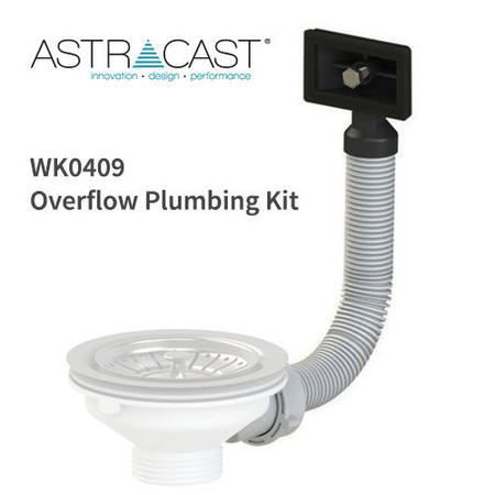 Astracast WK0409 Slotted Overflow