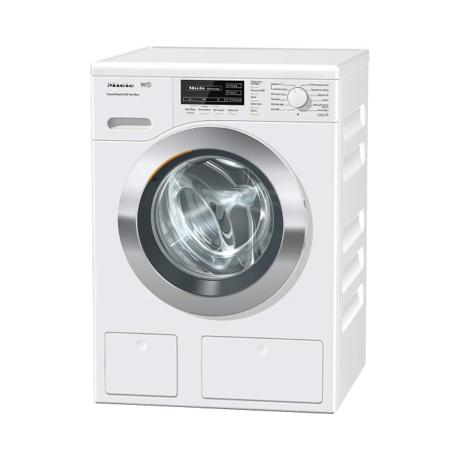 Miele WKH121WPS W1 ChromeEdition SoftSteam 8 kg 1600 rpm Freestanding Washing Machine