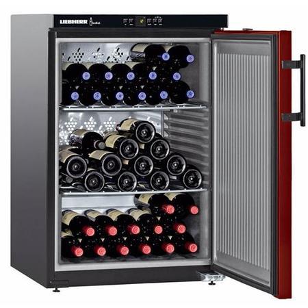 liebherr WKr1811 Vinothek 89x60cm Single Zone Wine Cabinet Black