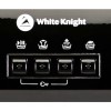 White Knight WM126VB Freestanding Washing Machine 6kg 1200rpm Black