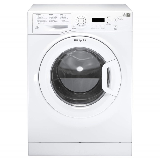 GRADE A1 - Hotpoint WMAQF641P Aquarius 6kg 1400 Spin Washing Machine - White