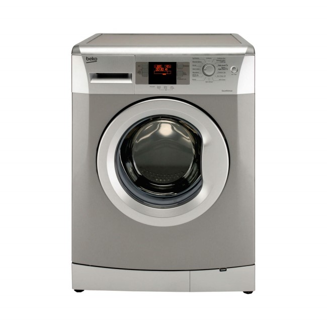 Beko WMB714422S Excellence 7kg 1400rpm Freestanding Washing Machine-Silver