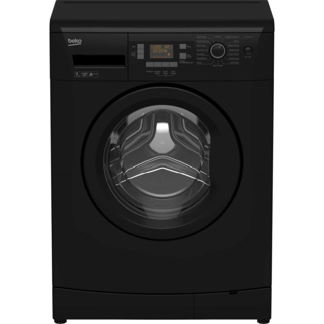 Beko WMB71543B 7kg 1500rpm Freestanding Washing Machine Black