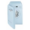 Smeg WMFABPB-2 50s Style 7kg 1400rpm Freestanding Washing Machine-Pastel Blue