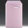 Smeg WMFABRO1 50s Style 7kg 1600rpm Freestanding Washing Machine -Pink