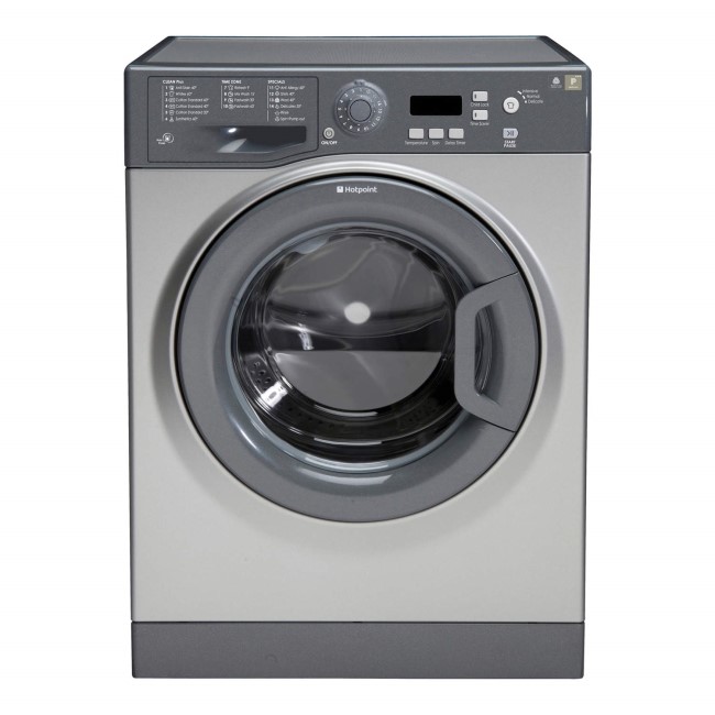 GRADE A1 - Hotpoint WMXTF842G Xtra 8kg 1400 Spin Washing Machine - Graphite